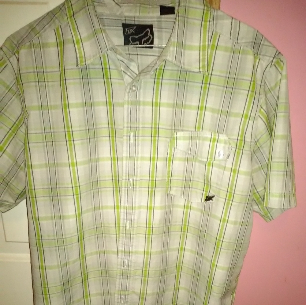 FOX brand,  button down tee